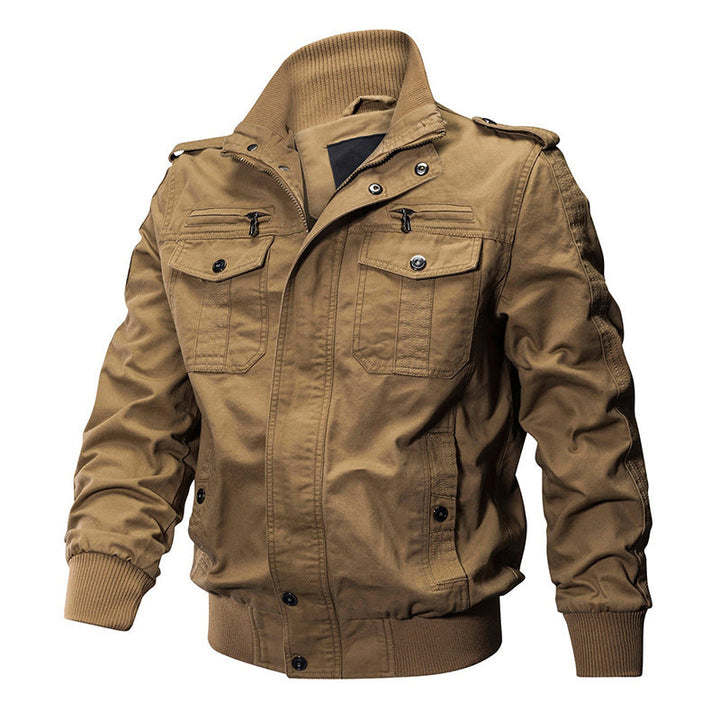 Miltin - Chaqueta Bomber Militar De Estilo Cargo
