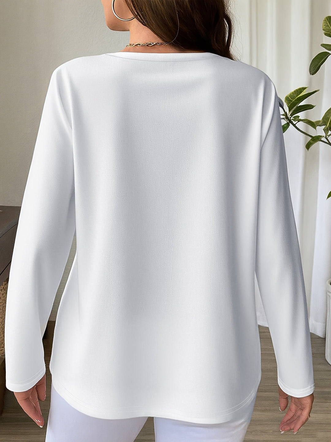 Vlada - Camisa Elegante De Manga Larga Para El Invierno