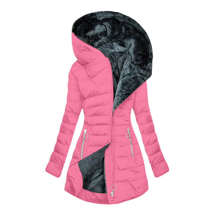 Ilariy - Abrigo Acolchado De Invierno Con Capucha