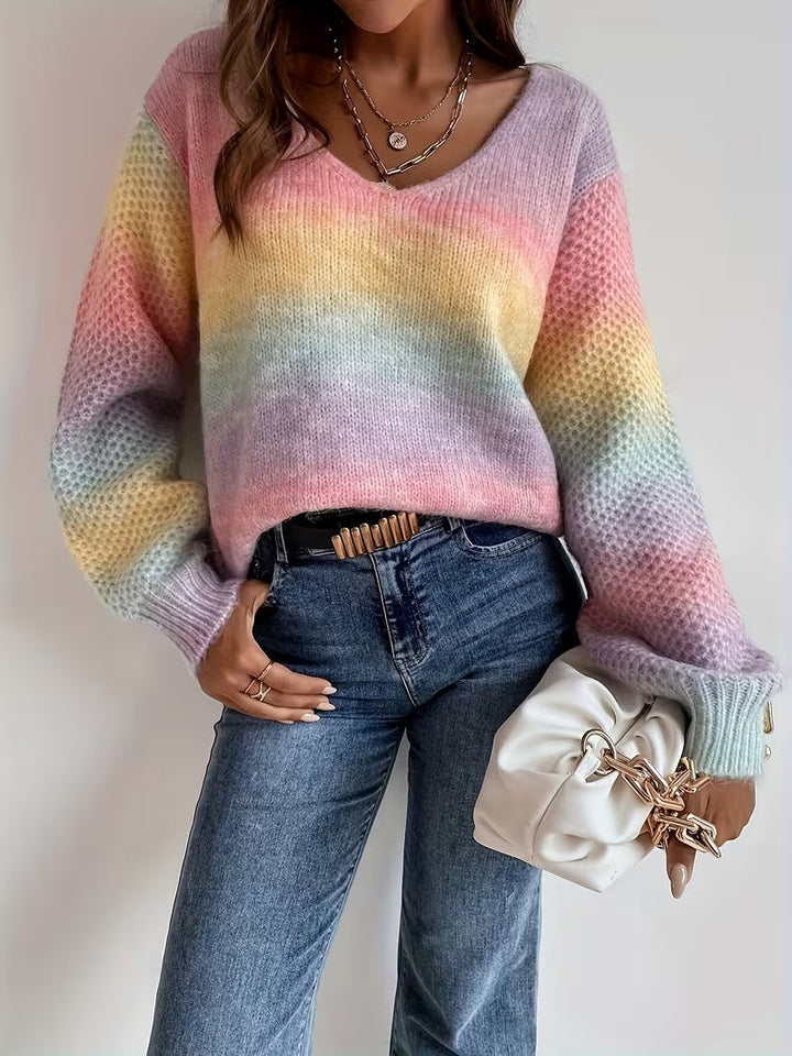 Errin - Jersey De Punto Con Degradado De Colores