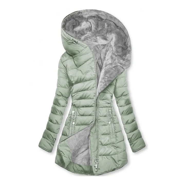 Ilariy - Abrigo Acolchado De Invierno Con Capucha