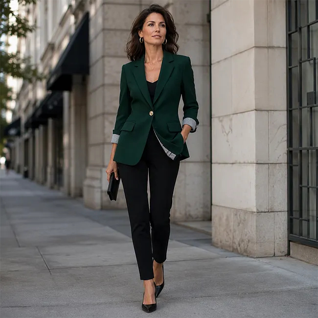 Rigieta - Blazer Informal De Doble Botonadura
