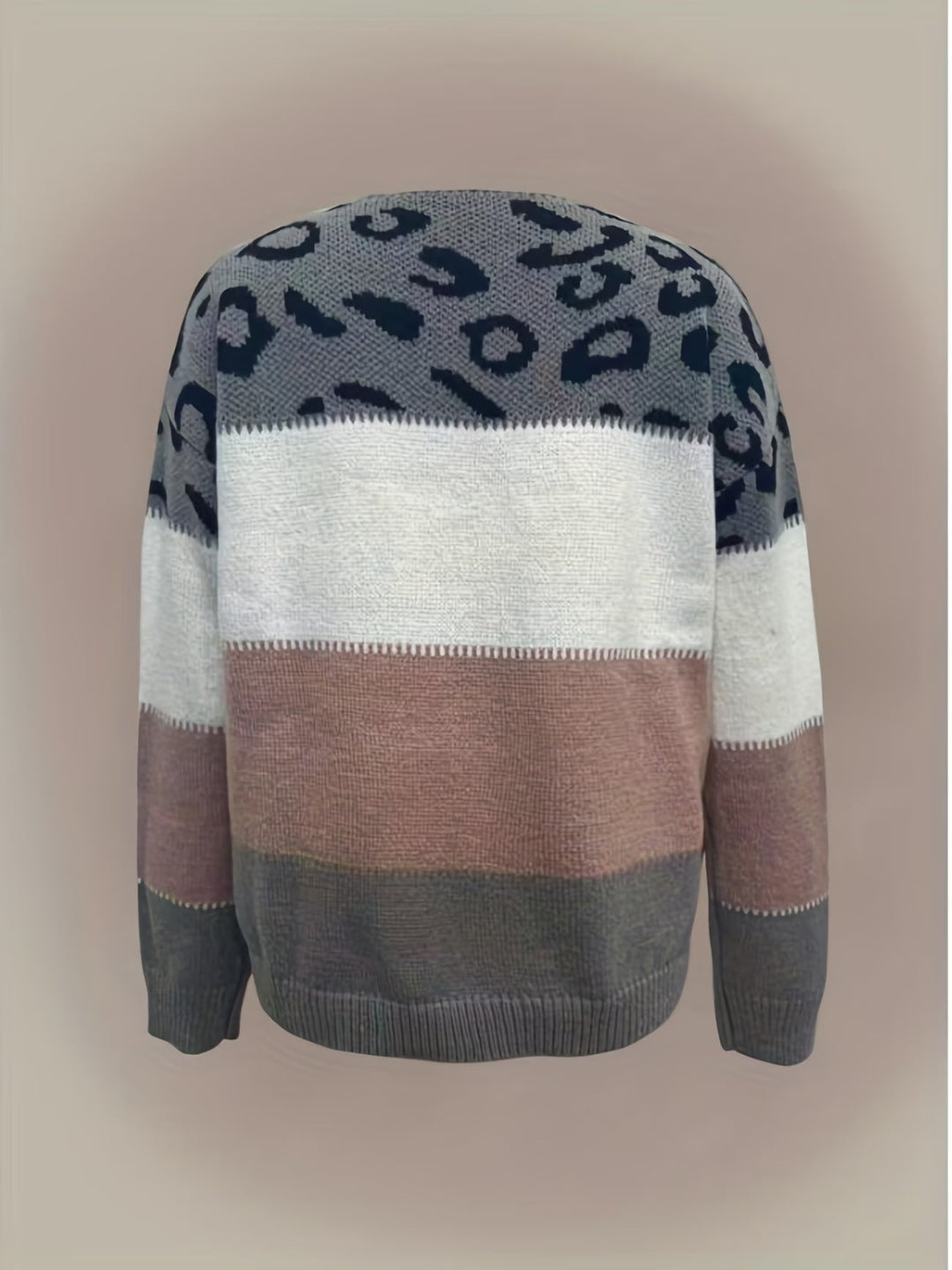 Lona - Jersey De Punto Con Estampado De Leopardo