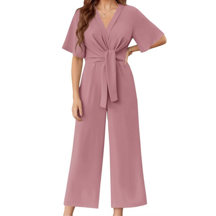 Gracie - Elegante Vestido De Verano Con Lazo De Encaje