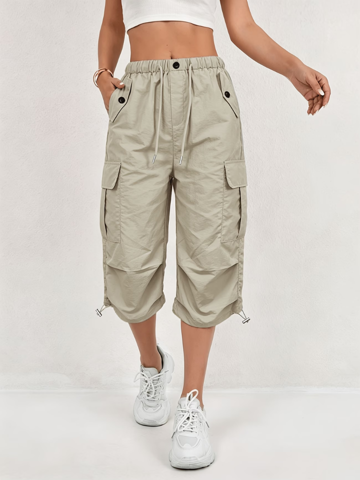 Nanna - Pantalones Cargo De Tres Cuartos Muy Cómodos