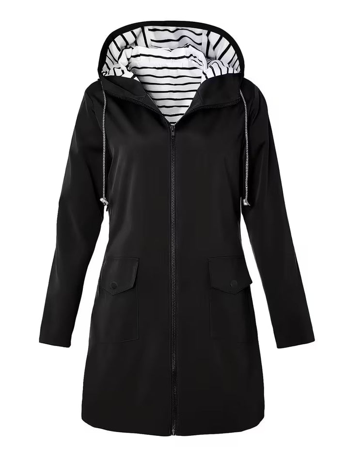Rinola - Chaqueta Con Capucha Y Bolsillos