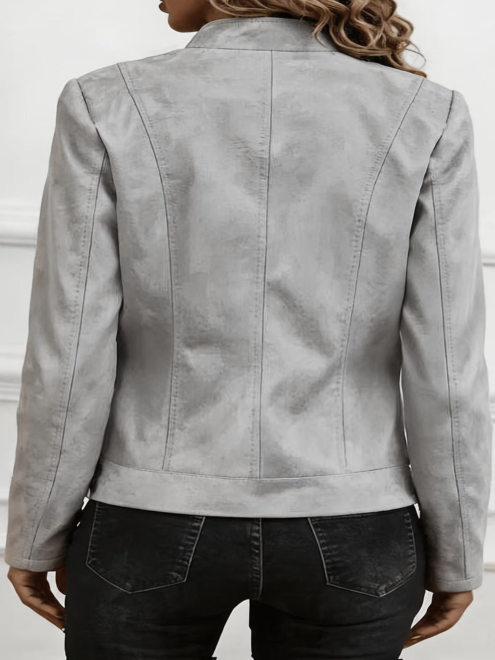 Amina - Chaqueta De Manga Larga Con Cremallera