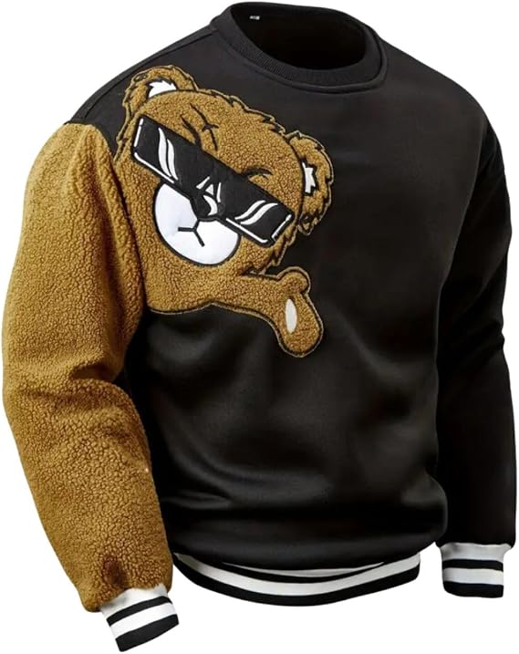 Linnar - Sudadera Con Parche De Osito De Peluche