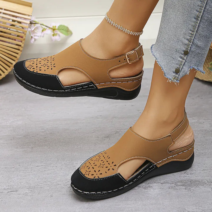 Anesa - Sandalias Ortopédicas Con Cuña