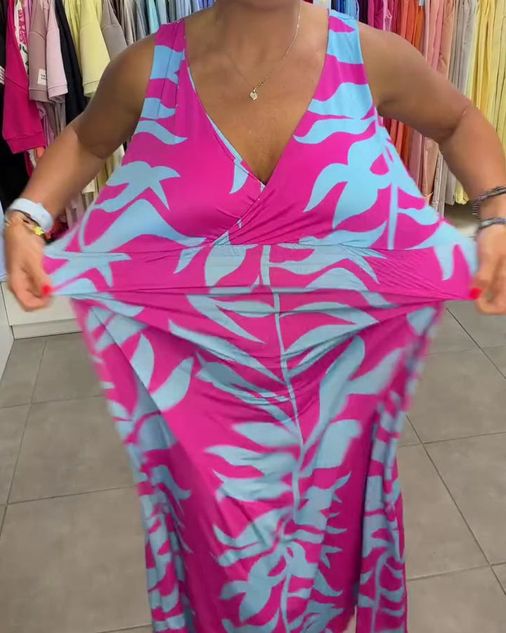 Kealia - Vestido Con Estampado Floral Y Cintura Fruncida