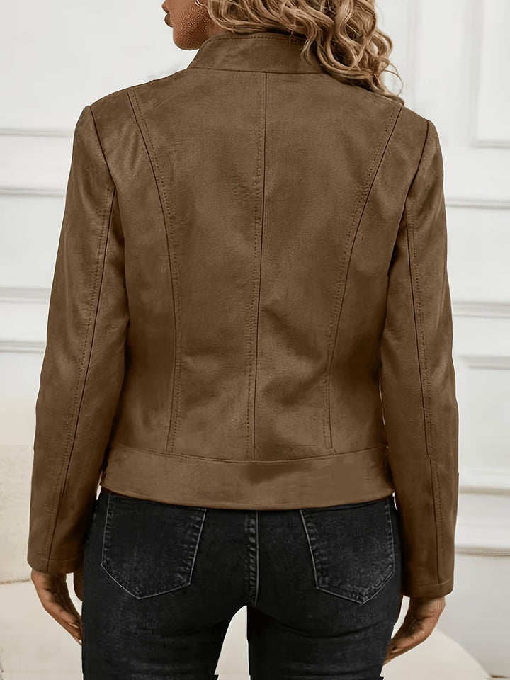 Amina - Chaqueta De Manga Larga Con Cremallera