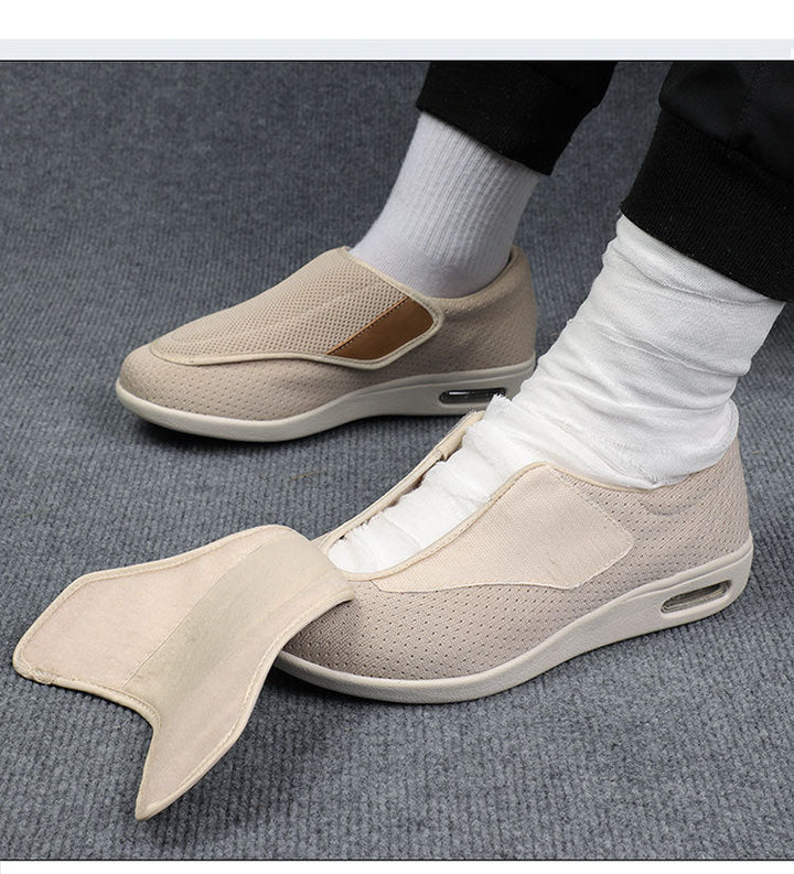 Bediha - Zapatos de Malla Con Correa Ancha y Suela Gruesa
