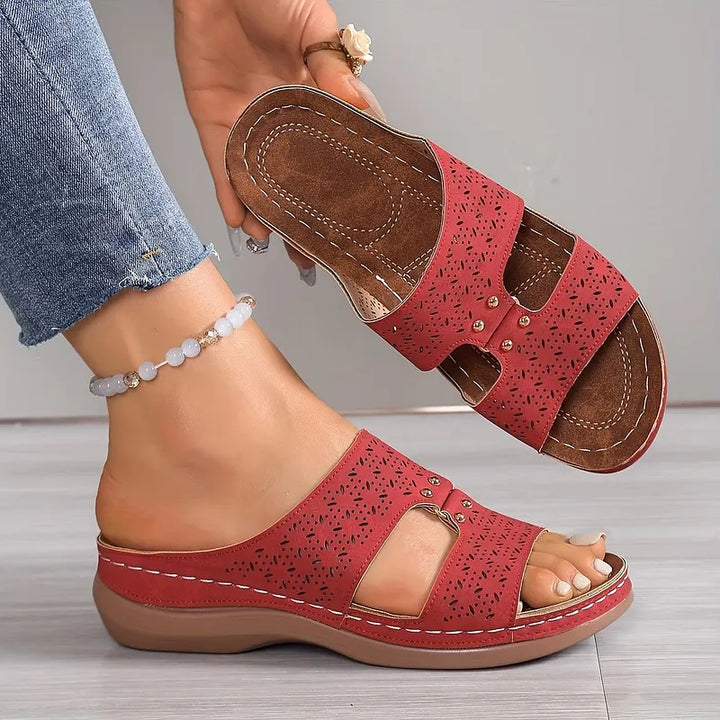 Elysa - Sandalias Cómodas Con Soporte Para el Arco