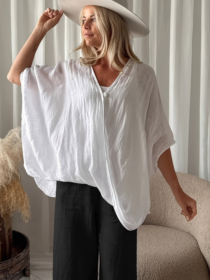 Winnie - Blusa De Estilo Bohemio Con Mangas Holgadas