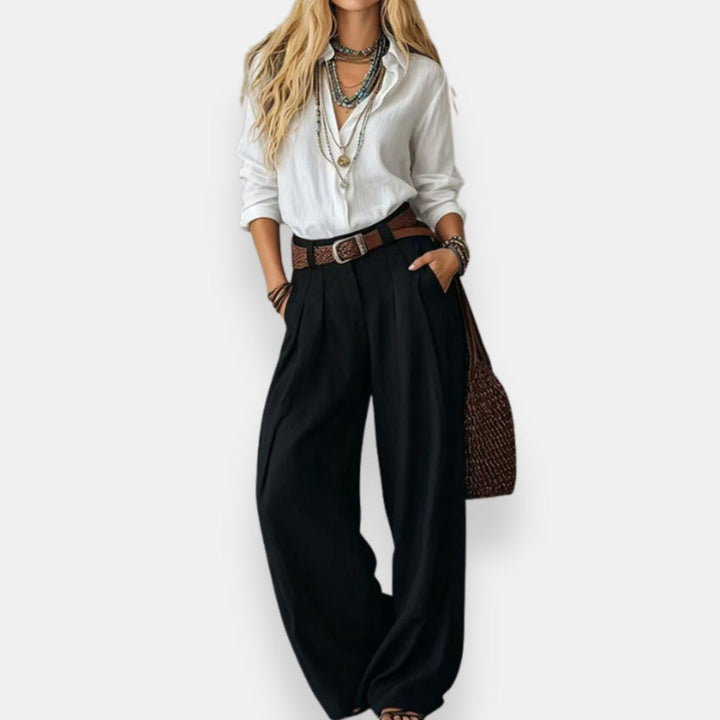 Orable - Conjunto De Camisa Y Pantalón