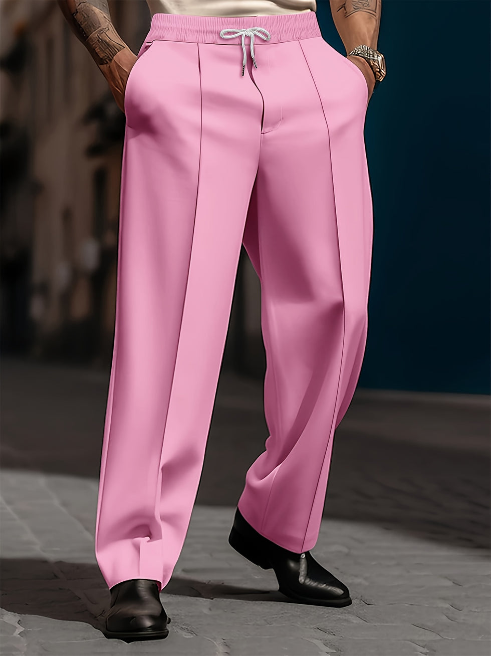 Raimi - Pantalones Informales Con Bolsillo