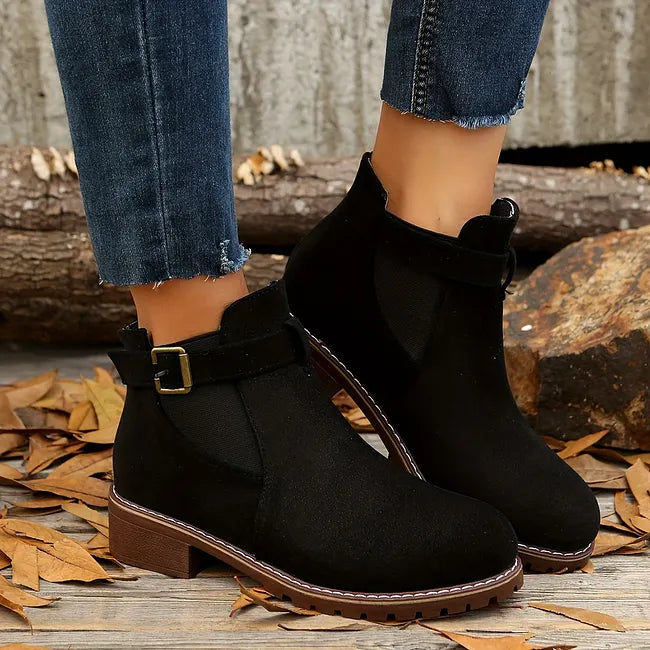 Miniya - Botines Con Correas Con Hebilla