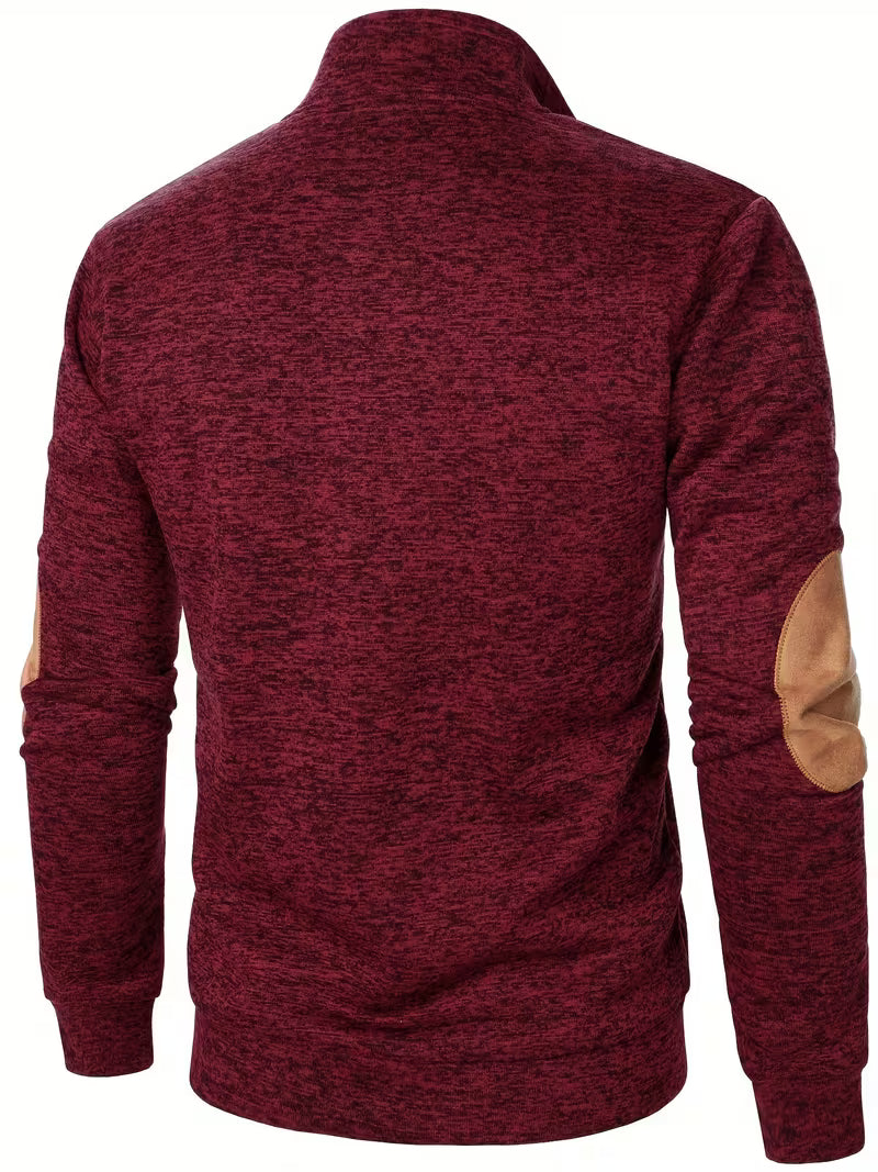 Kashyap - Sudadera de Manga Larga Con Cuello Alto
