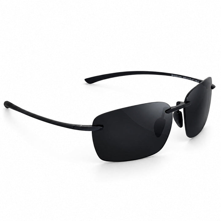 Zenvora - Gafas De Sol Con Espejo Rectangular Moderno Sin Montura