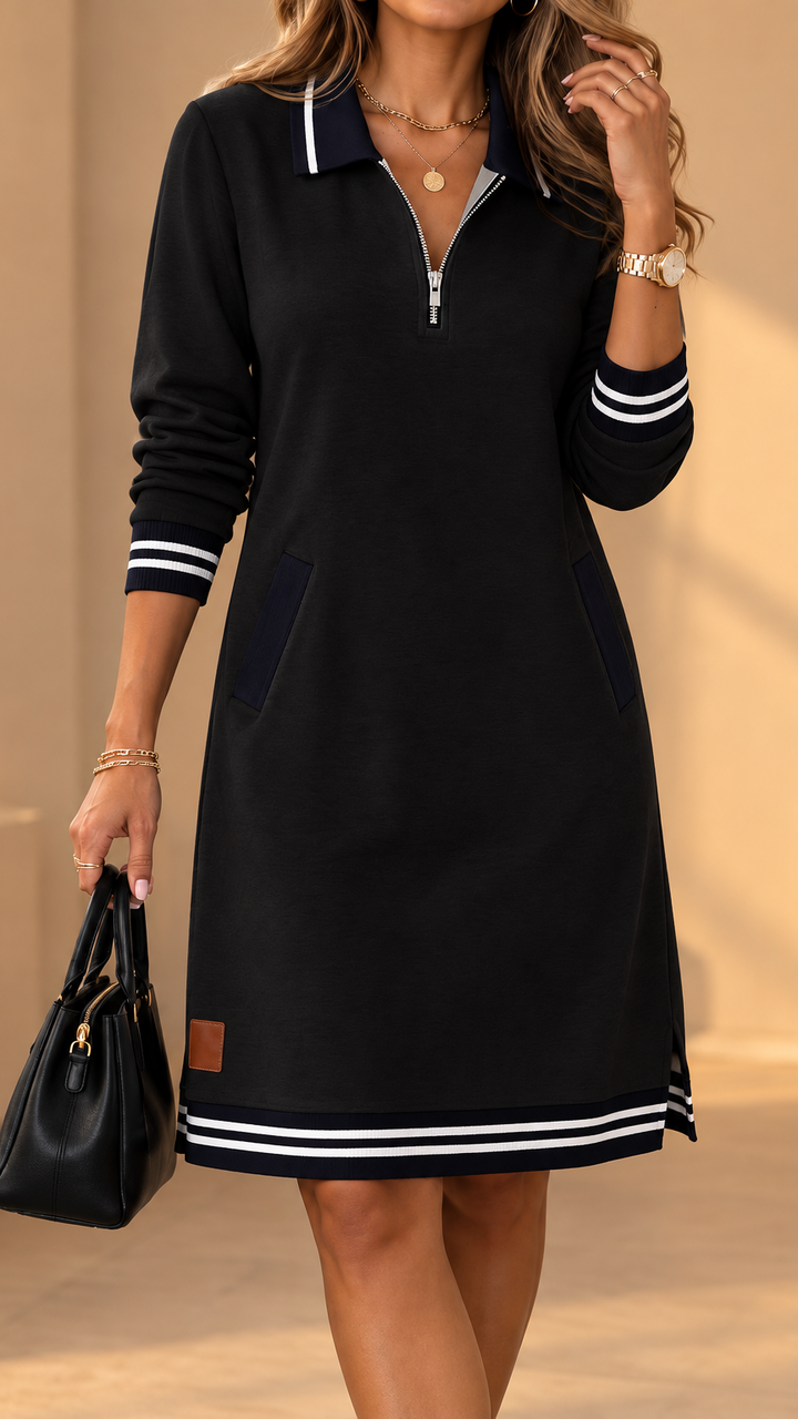 Keani - Elegante Vestido Tipo Polo