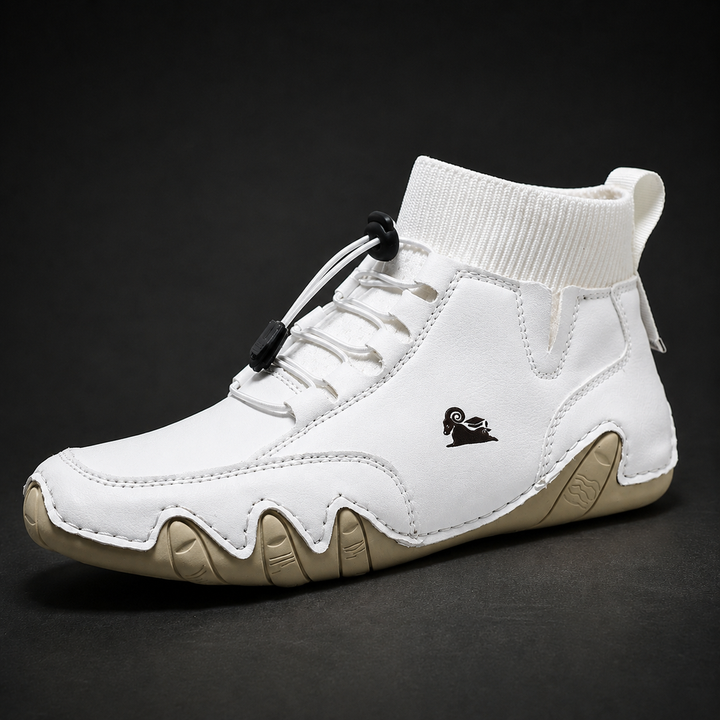 Tuncer - Zapatillas Deportivas de Piel Con Cordones