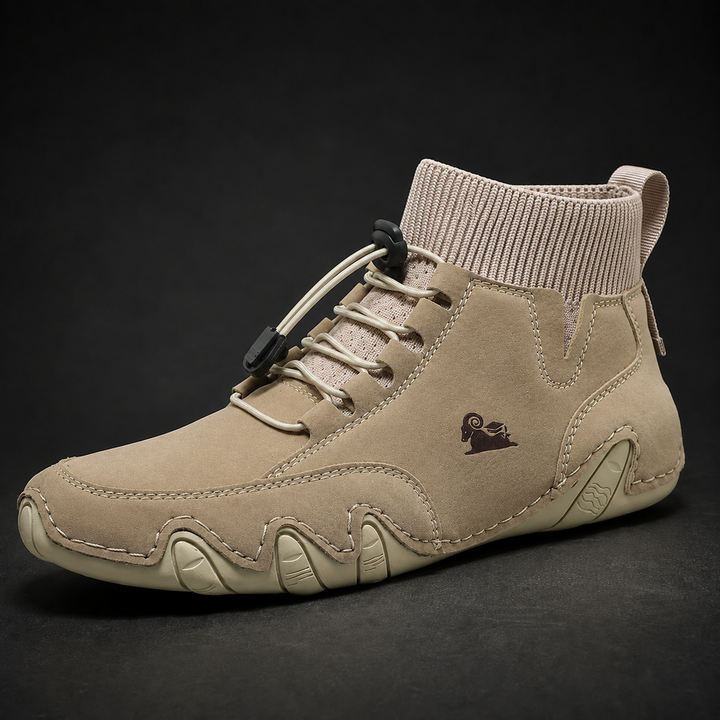 Tuncer - Zapatillas Deportivas de Piel Con Cordones