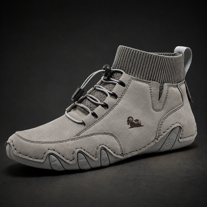Tuncer - Zapatillas Deportivas de Piel Con Cordones