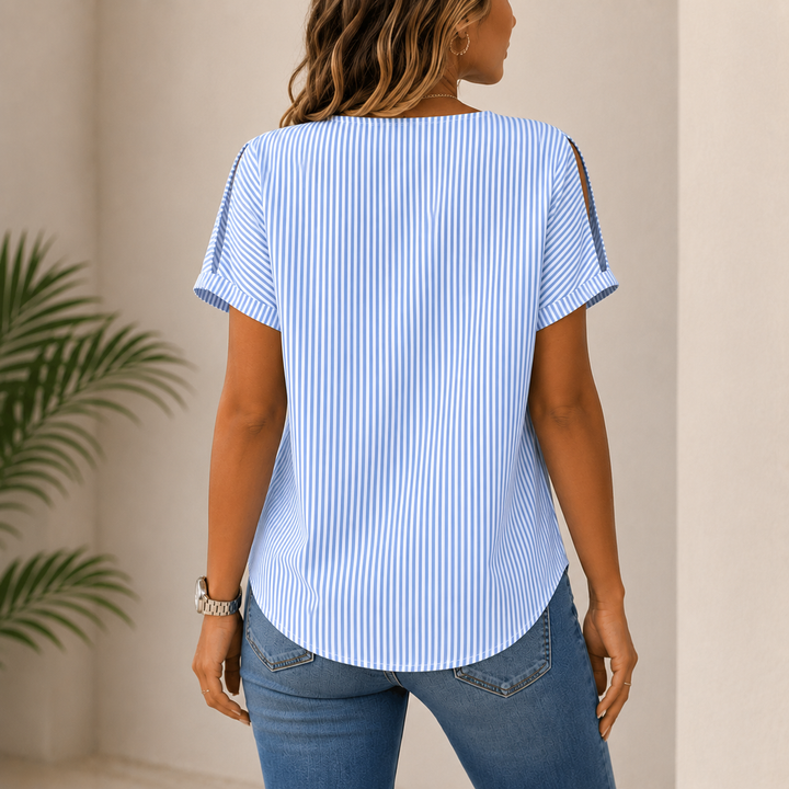 Shirri - Blusa Informal a Rayas