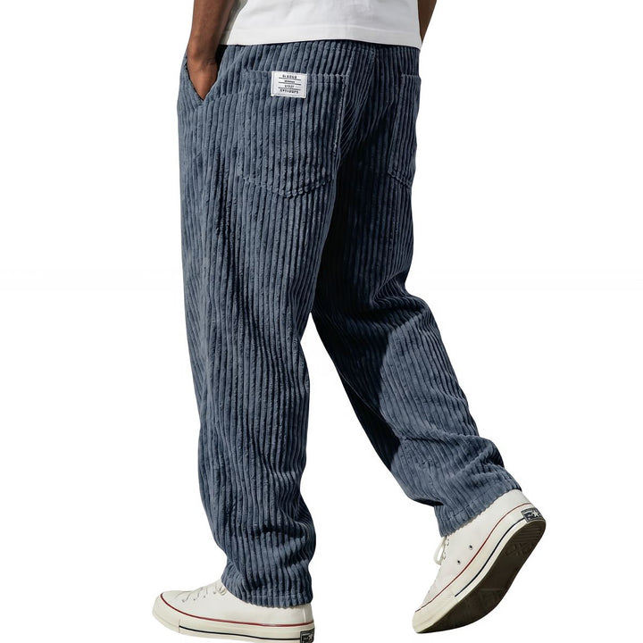 Erdem - Pantalones de Corte Ancho y Textura de Pana