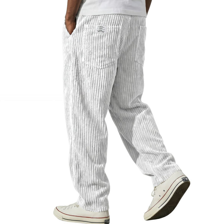Erdem - Pantalones de Corte Ancho y Textura de Pana