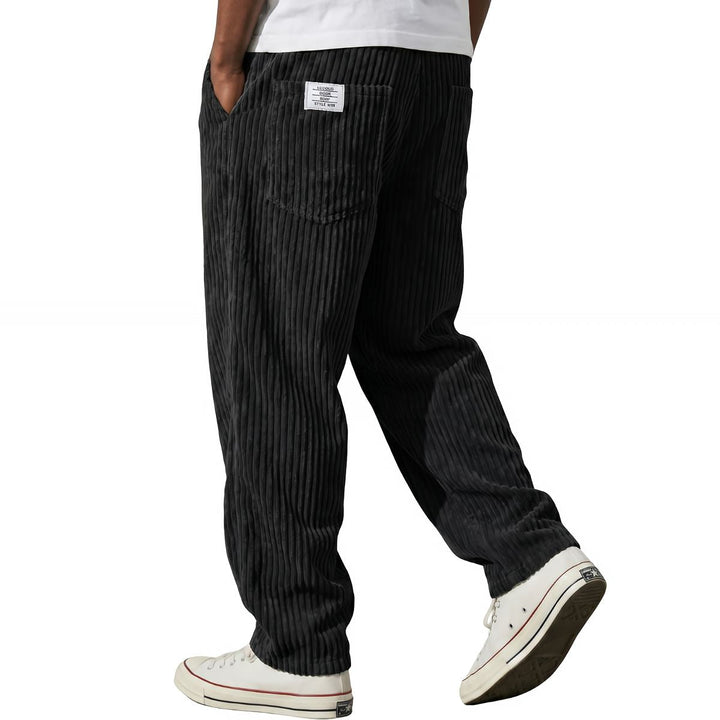 Erdem - Pantalones de Corte Ancho y Textura de Pana