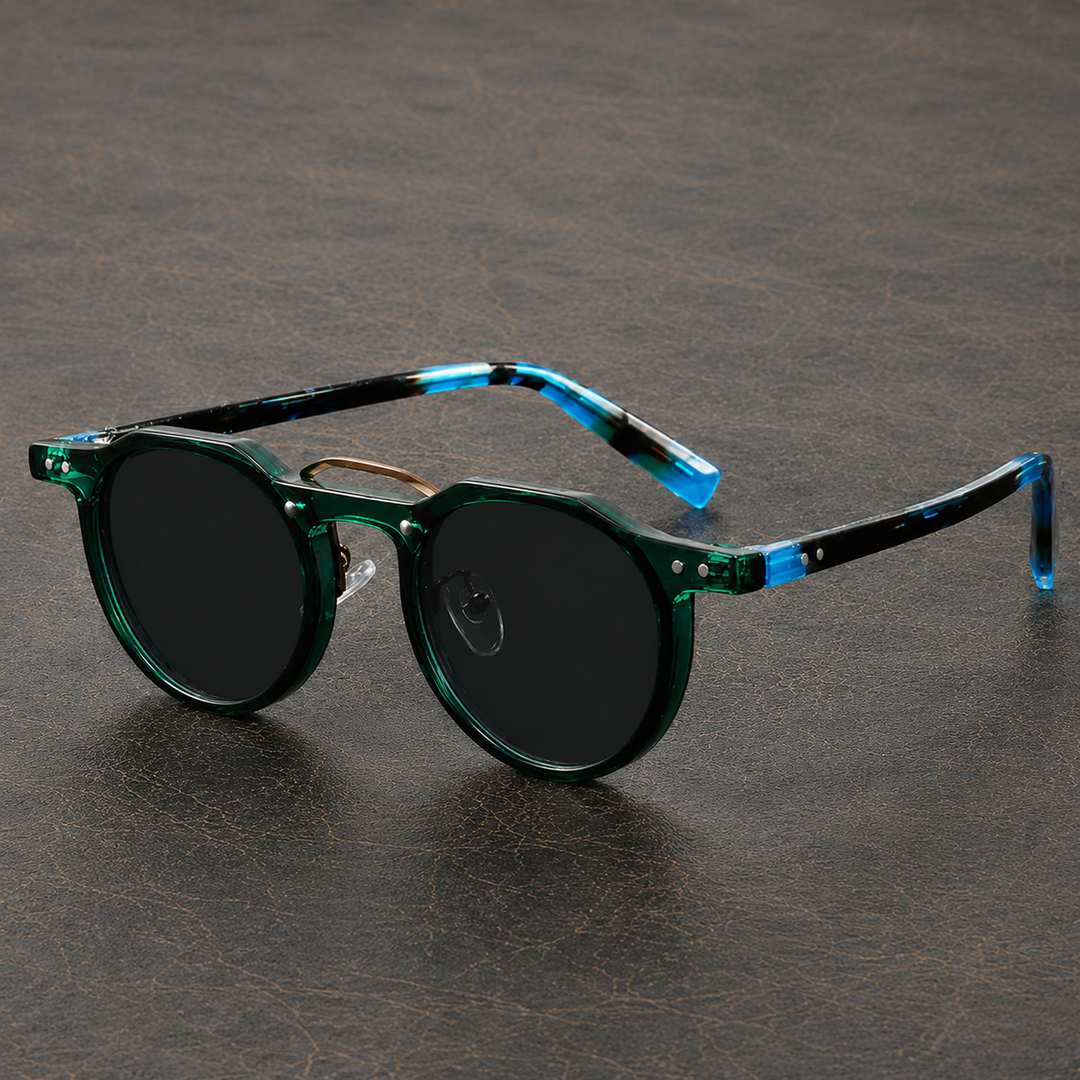 Fillip - Gafas De Sol Con Montura Redonda De Gama Alta