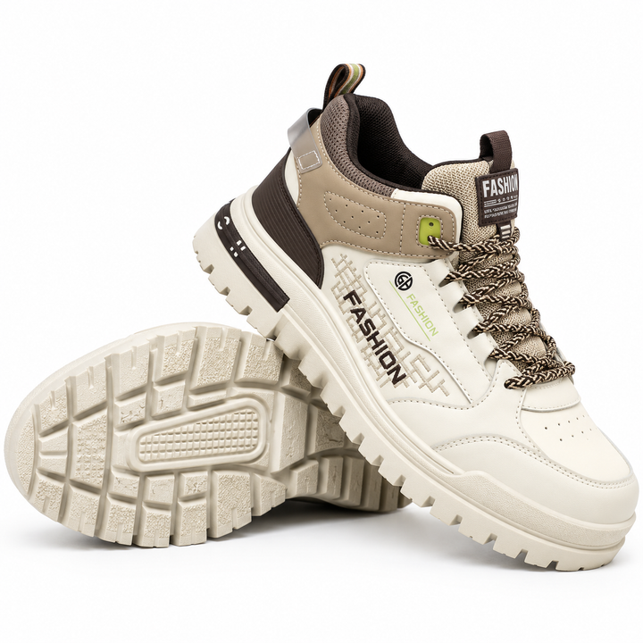 Albarran - Zapatillas Con Paneles en Contraste y Suela Gruesa
