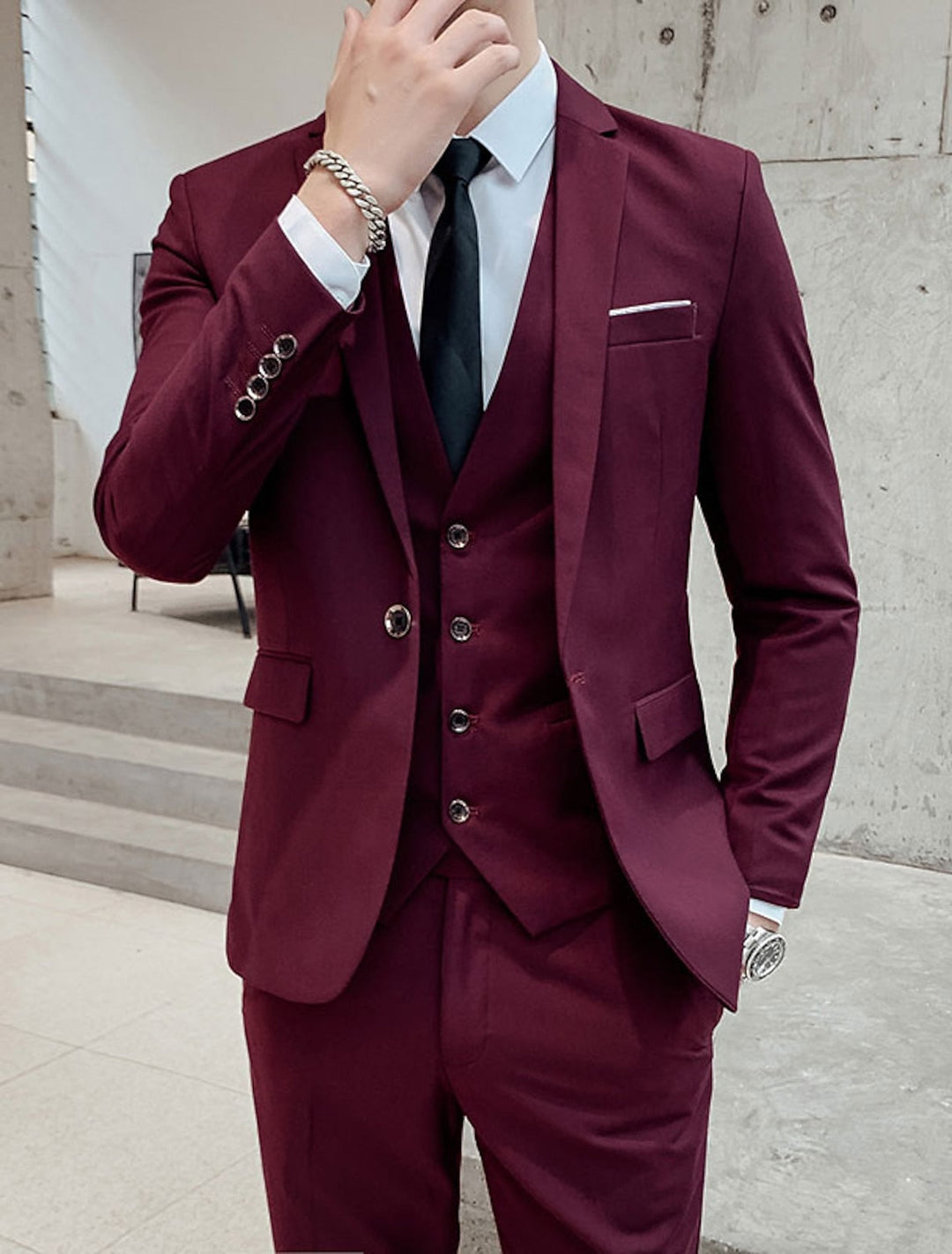Martial - Traje Moderno De Tres Piezas