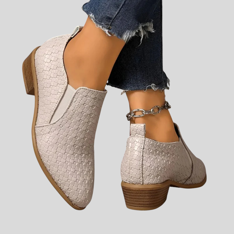Sekyeda - Botines Con Tacón Grueso