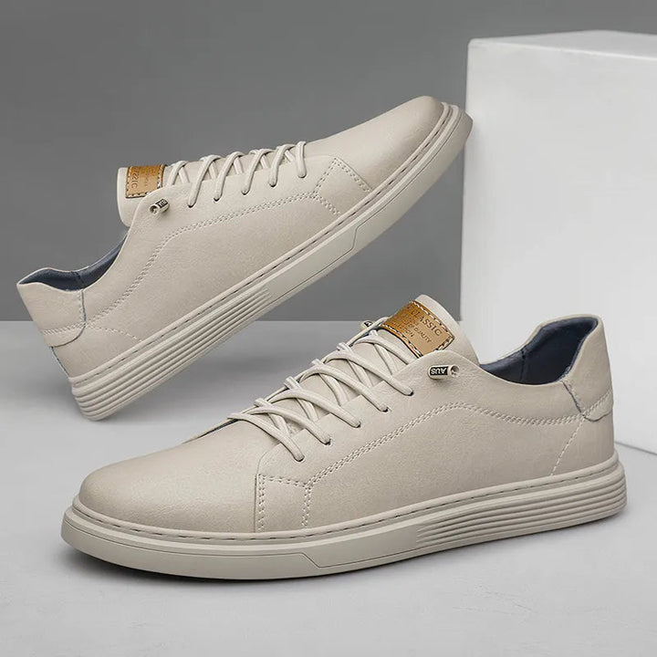 Hampus - Zapatillas De Cuero Auténtico