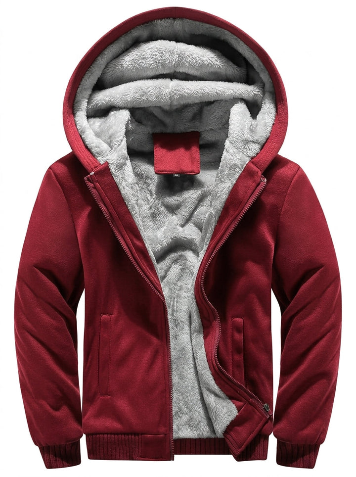 Kolina - Chaqueta Con Capucha Y Cremallera, Con Forro Polar