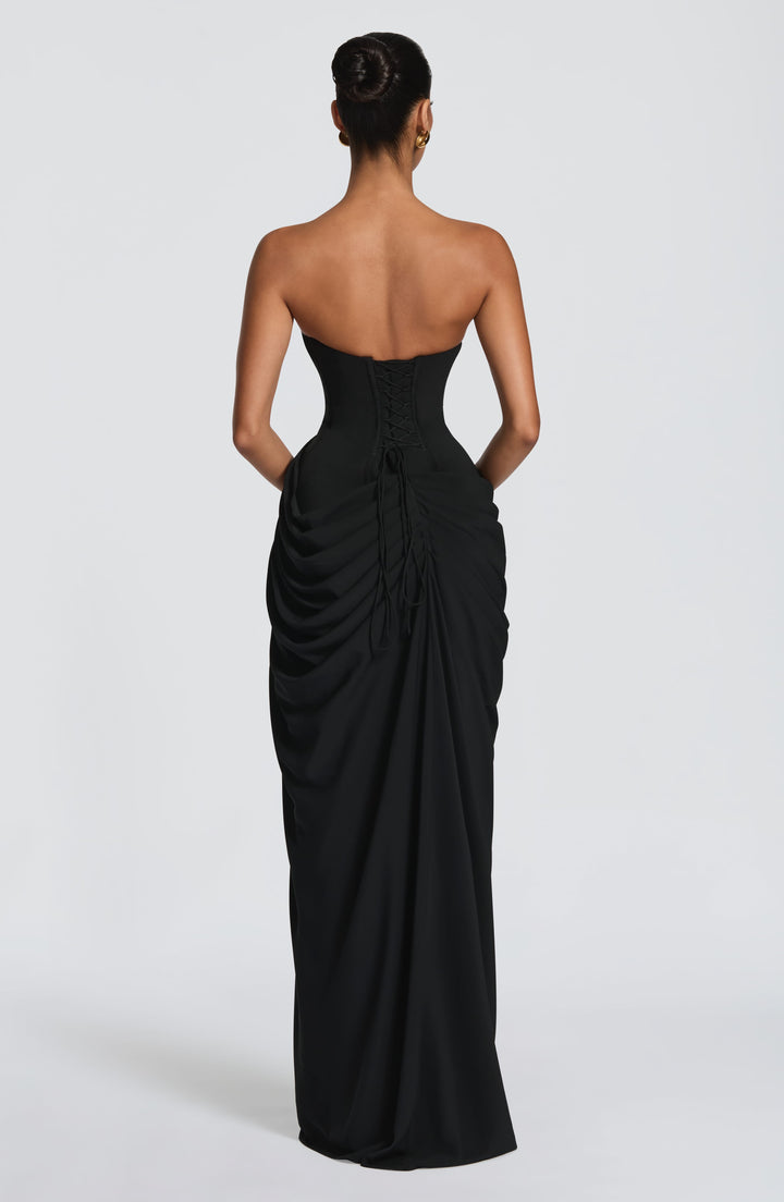Narja - Vestido Largo Sin Tirantes