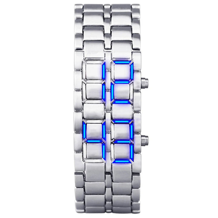 Veltrix - Reloj Con Pantalla Digital De Acero Inoxidable