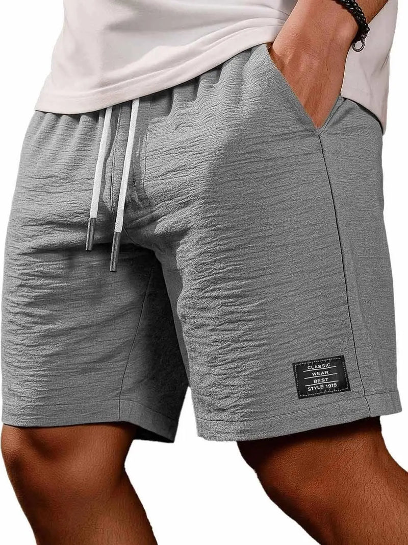 Samith - Pantalones Cortos Informales Con Cordón