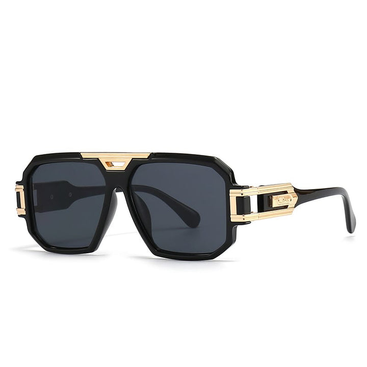 Lunavex - Gafas De Sol Con Montura Cuadrada Llamativa Y Degradado