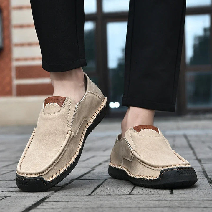 Altiyan - Zapatos Sin Cordones Con Paneles en Contraste
