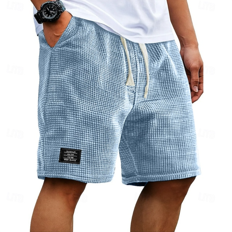 Jerick - Pantalones Cortos Con Textura De Gofre