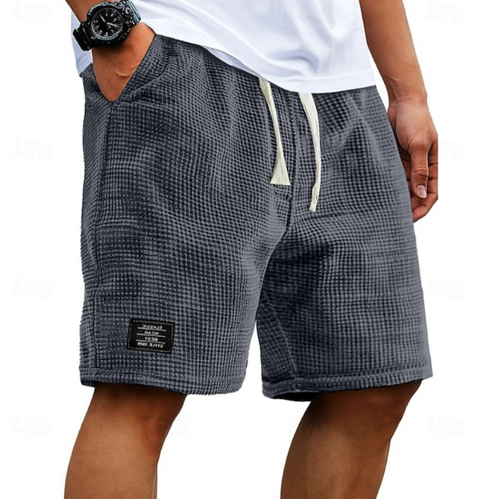 Jerick - Pantalones Cortos Con Textura De Gofre
