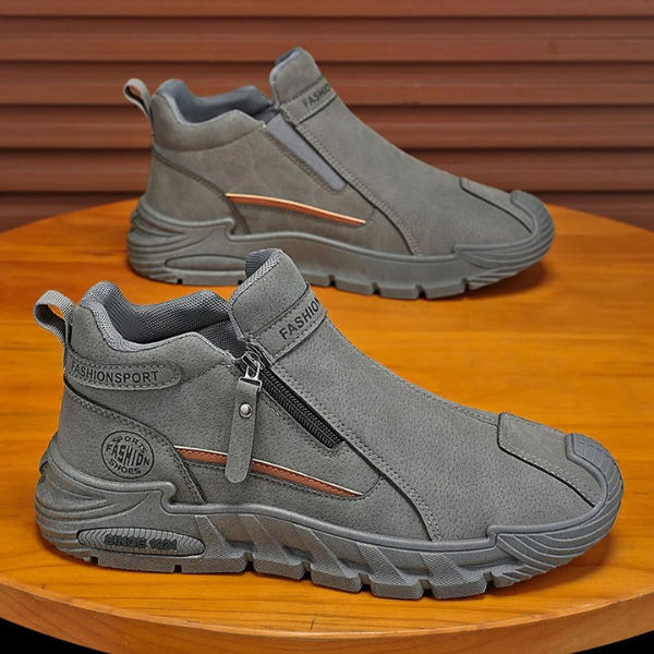 Jaquarius - Zapatillas Deportivas Modernas Con Cremallera Lateral