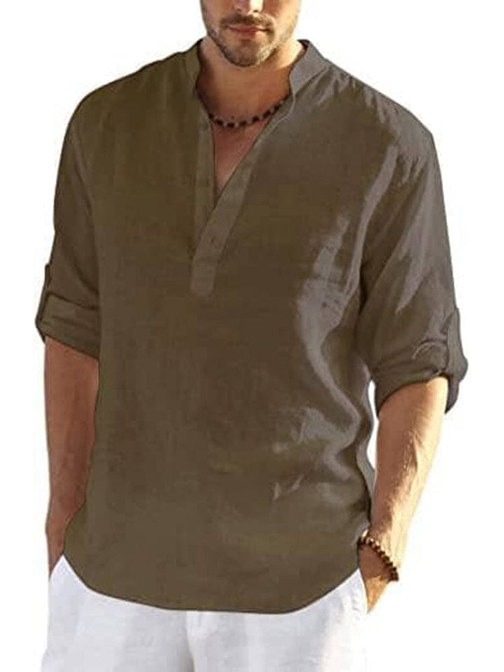 Panika - Camisa de Algodón y Lino