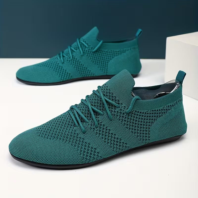 Jouiad - Zapatos de Punto Transpirables Con Cordones
