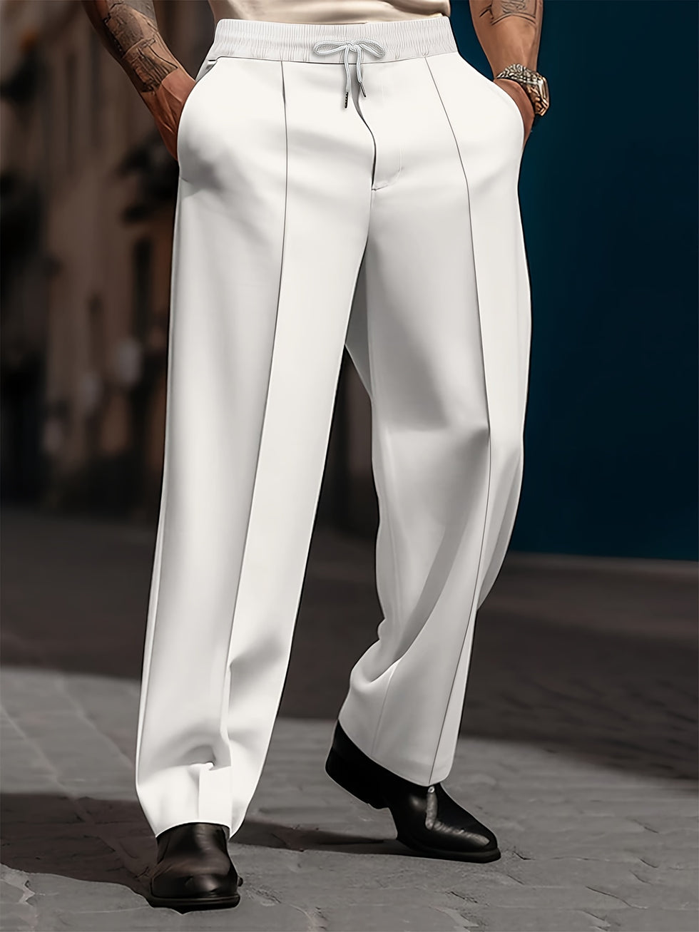 Raimi - Pantalones Informales Con Bolsillo
