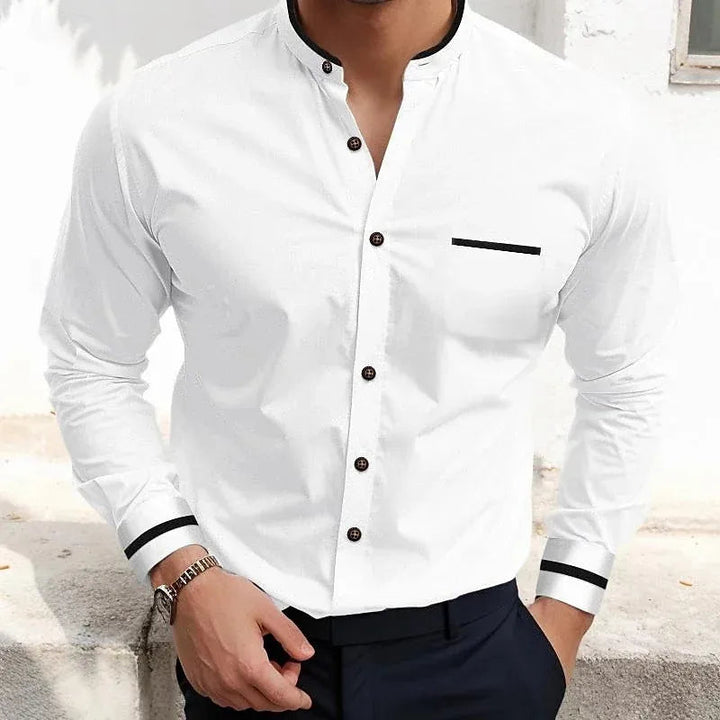 Askar - Camisa De Manga Larga Con Botones