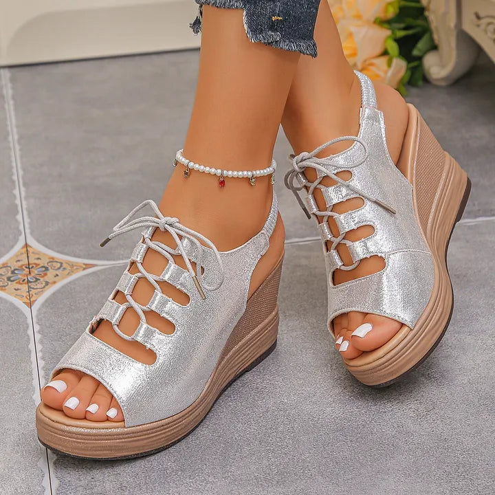 Eleaner - Cómodas Sandalias Con Cuña